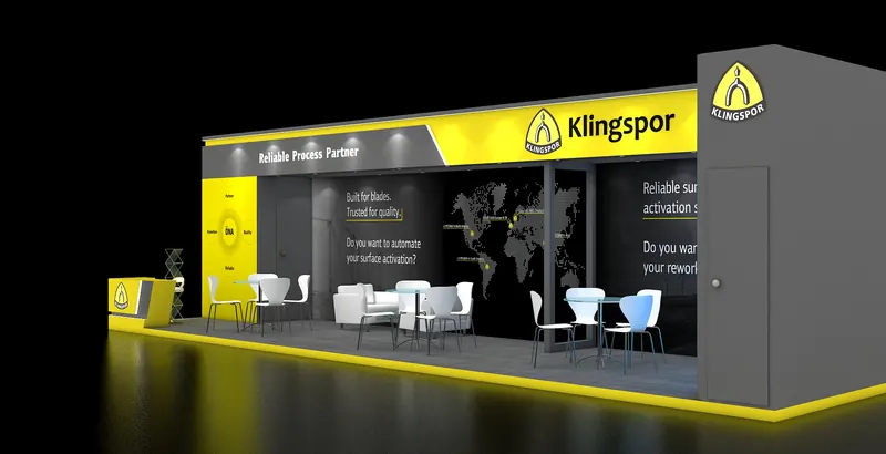 Klingspor: Exhibition stall design